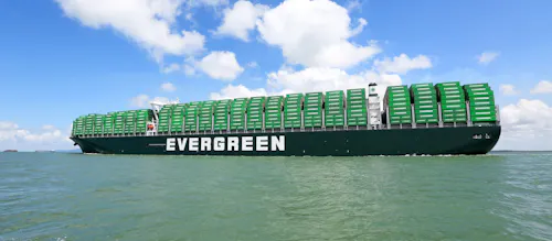 Evergreen ship